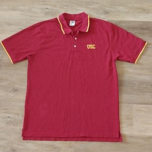 Campus Drive USC Trojans Men's Red Polo Shirt Size L